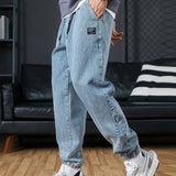 Calças de ganga Jogger elegantes