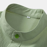 Camisa de verão elegante e respirável