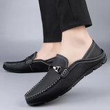 Mocassins em pele de primeira qualidade