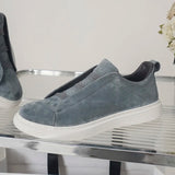 Sapatos de couro elegantes para homem