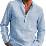 Camisa de algodão respirável