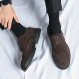 Sapatos de camurça para negócios