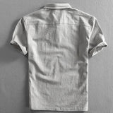 Camisa pólo em linho San Julian
