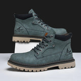 Botas de couro elegantes