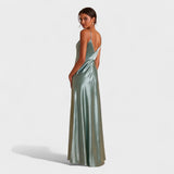 Vestido comprido Satin