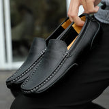 Mocassins de couro vintage