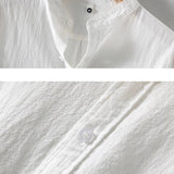 Camisa de algodão respirável