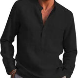 Camisa de algodão respirável
