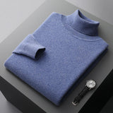 Gola alta em lã merino Monaco