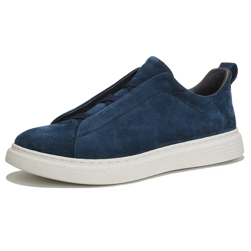 Sapatos de couro elegantes para homem