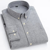 Camisa de algodão de manga comprida
