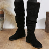 Gunilla Sleek Low-Heel Boots