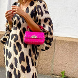 Lisa™ - Vestido com estampa de leopardo