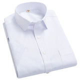 Camisa de negócios de manga curta