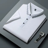Camisa pólo de algodão