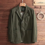 Blazer de algodão italiano