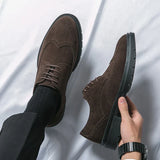 Sapatos de camurça para negócios