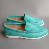 Mocassins de camurça premium