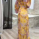 Kristine | Vestido elegante com decote em V
