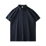 Camisa pólo de algodão para homem