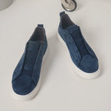 Sapatos de couro elegantes para homem