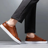 Sapatos de couro Saint -Tropez