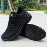 Sapatos Ultra-Confortáveis Respiráveis: Preto — Dinâmico