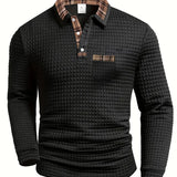 Camisa pólo com padrão