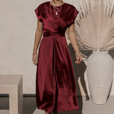 Kyra™ | Vestido de cetim elegante