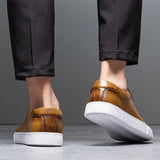 Sapatos de couro Saint -Tropez