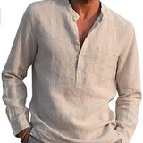 Camisa de algodão respirável