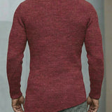 Moda Lusitana - Camisola Masculina Elegante com Botões