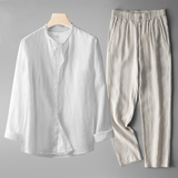 Conjunto de linho Leonardo