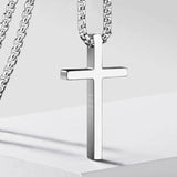 Moda Lusitana - Colar Masculino com Pingente Cruz