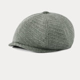 Moda Lusitana - Boné Masculino de Lã Estilo Clássico