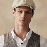 Moda Lusitana - Boné Masculino de Lã Estilo Clássico