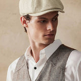Moda Lusitana - Boné Masculino de Lã Estilo Clássico
