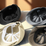 Moda Lusitana - Boné Masculino de Lã Estilo Clássico