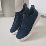 Sapatos de couro elegantes para homem