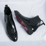 Botas Chelsea em pele Premium