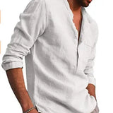 Camisa de algodão respirável