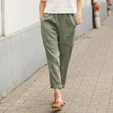 Relaxed Pants with Pockets