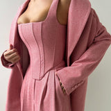 Dolce™ - Conjunto de três peças com blazer trespassado