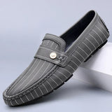 Mocassins de couro chiques