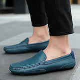 Mocassins de couro vintage
