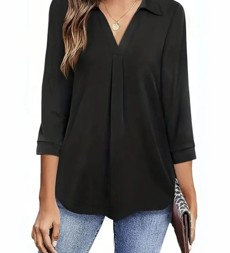 Linnea Everyday V-Neck Top