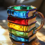 Caneca feita dos Livros 3D