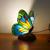Borboleta Azul de Cristal