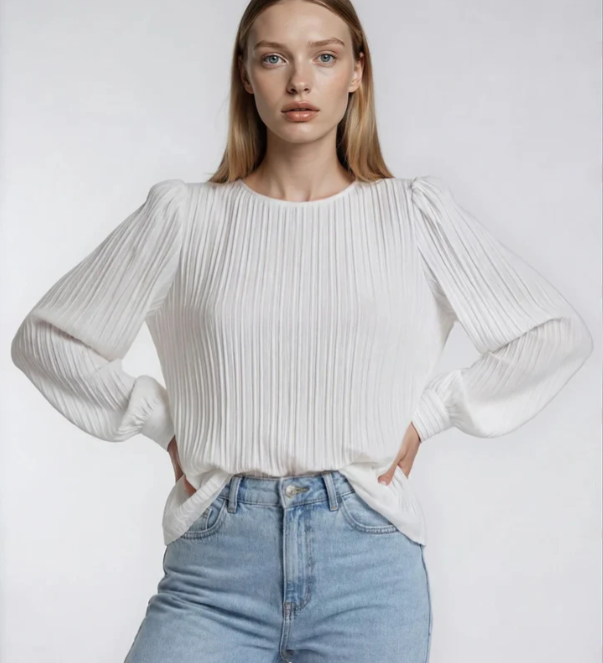 Chic Satin Blouse