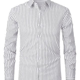 Camisa de negócios elegante para homem